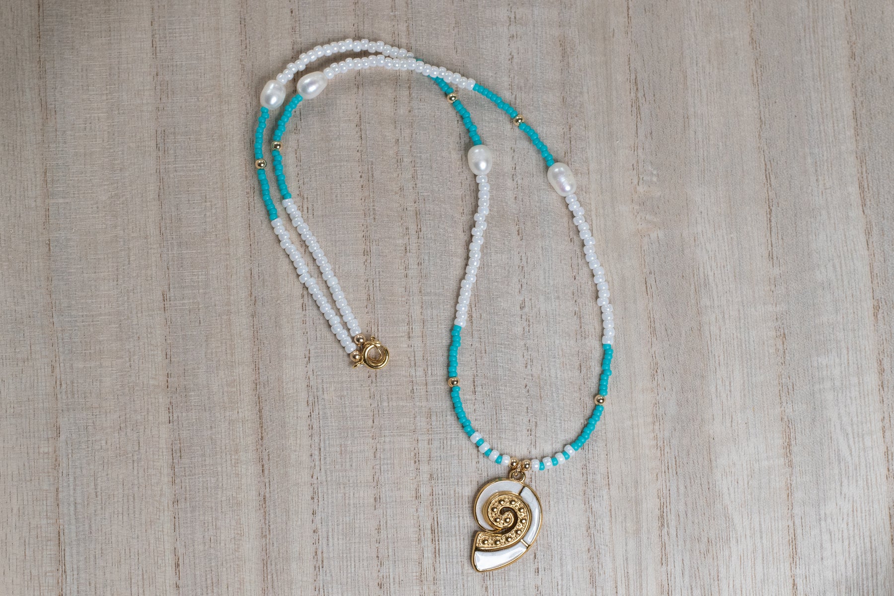 Ocean Pearl Necklace