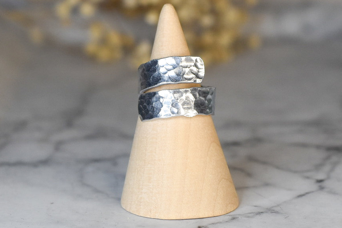 Adjustable Hammered Ring