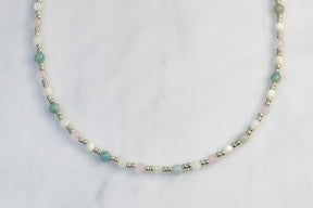 Summer Breeze Gemstone Necklace