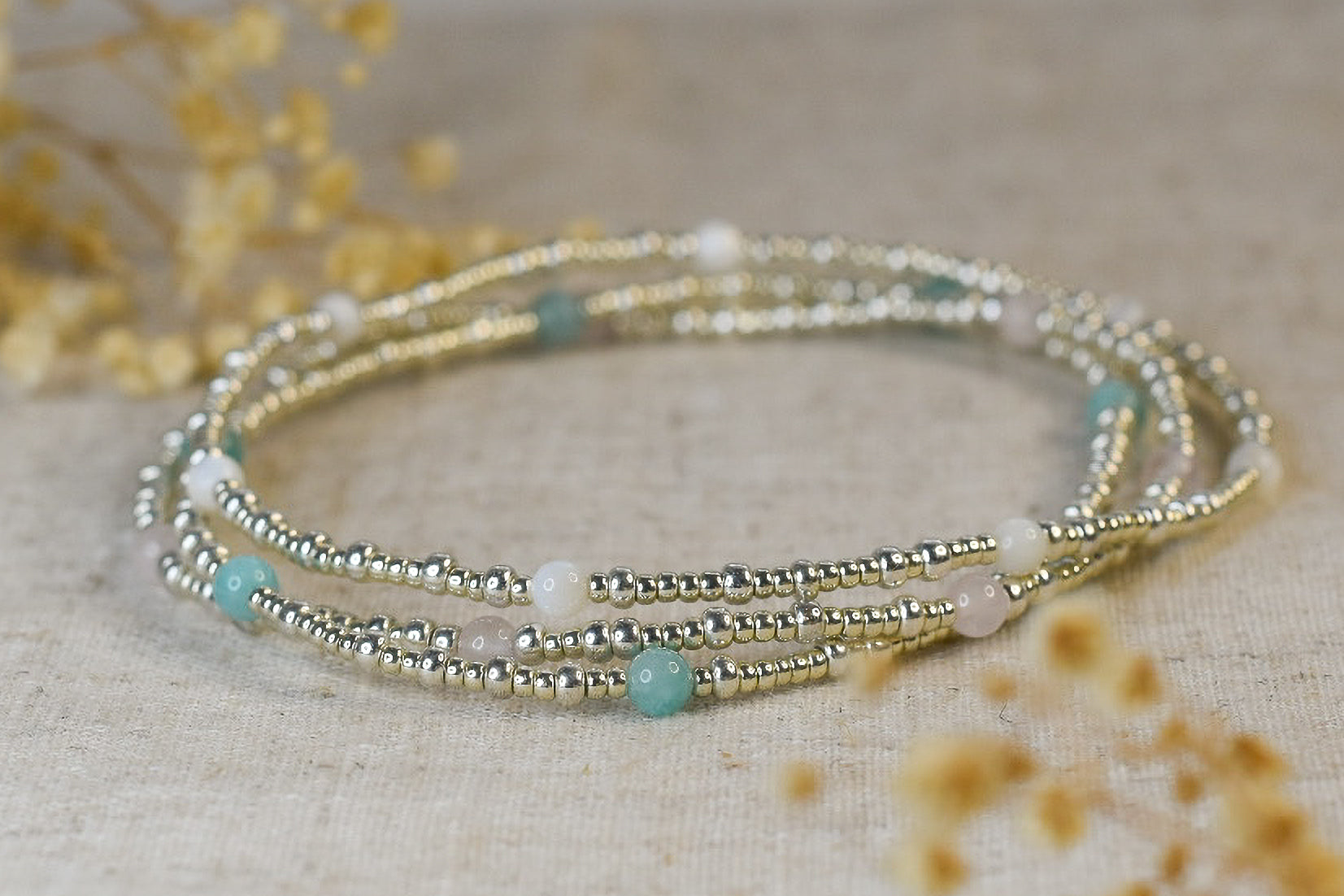 Gemstone Anklet