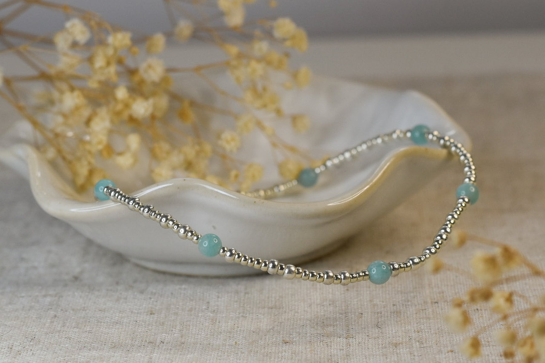 Gemstone Anklet