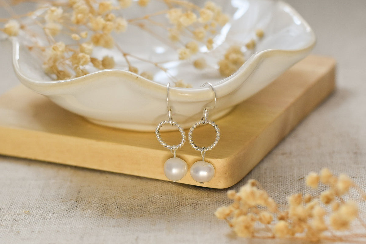 Pearl Drop Earrings