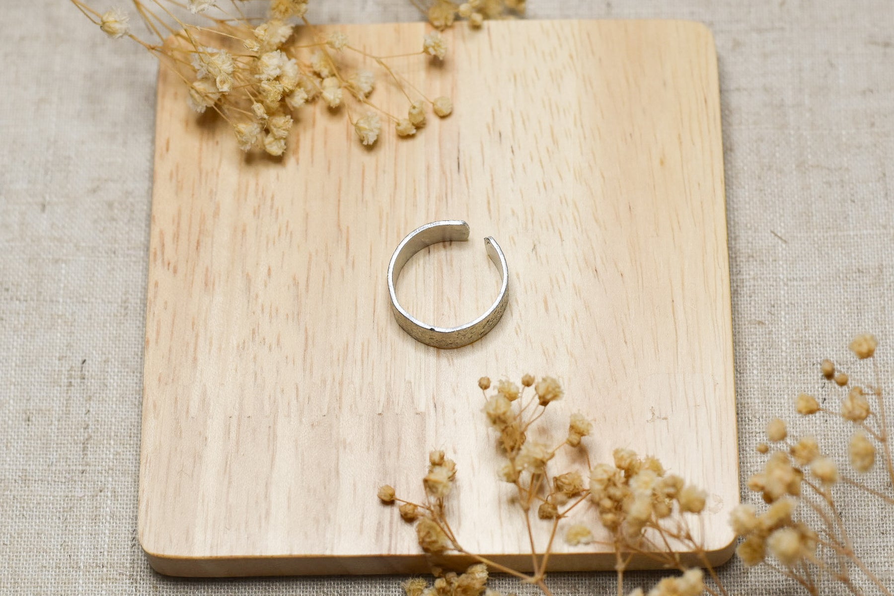 Adjustable Crackle Ring