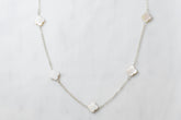 Mother of Pearl Charm Necklace