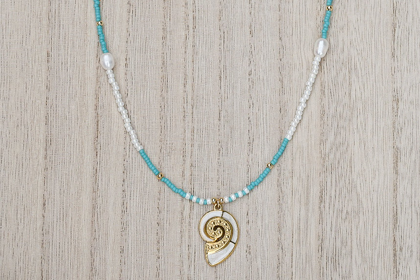 Ocean Pearl Necklace