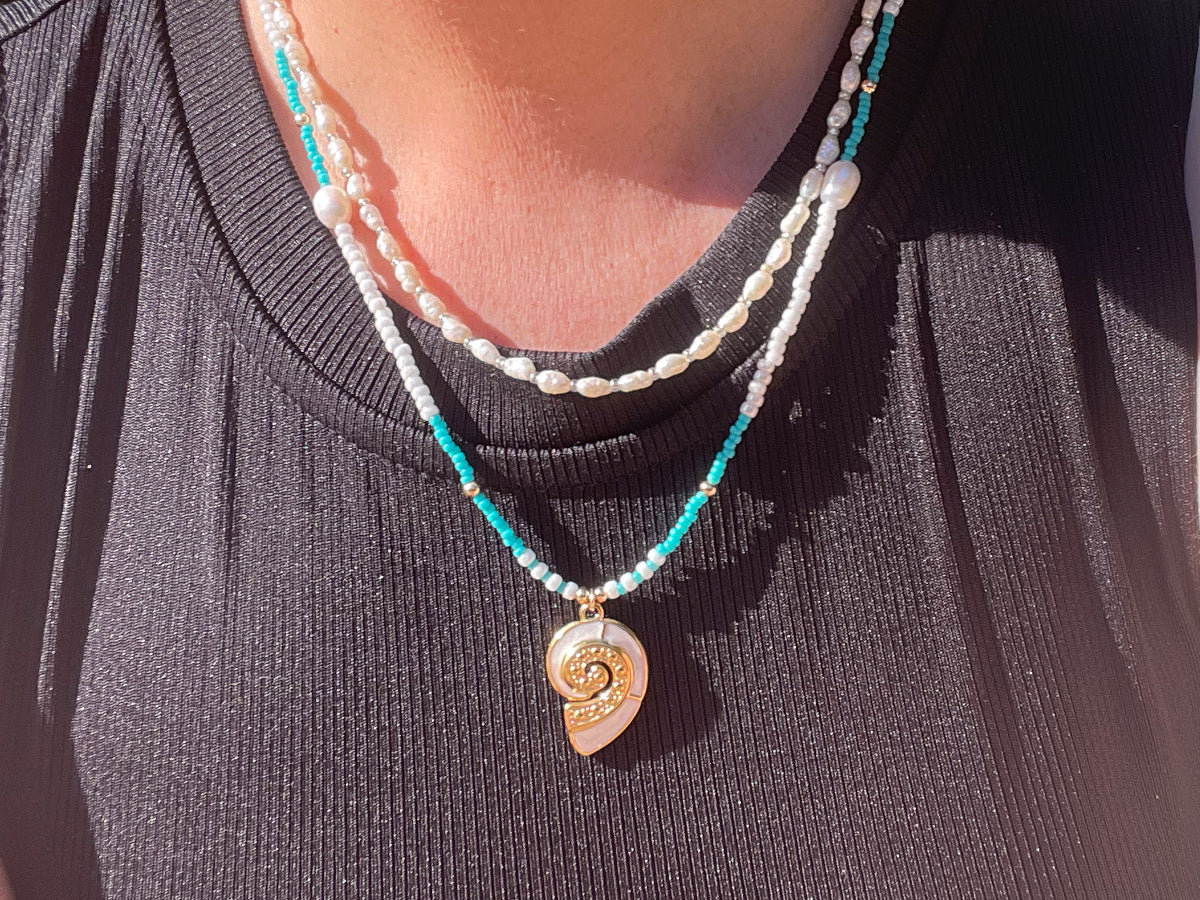 Ocean Pearl Necklace