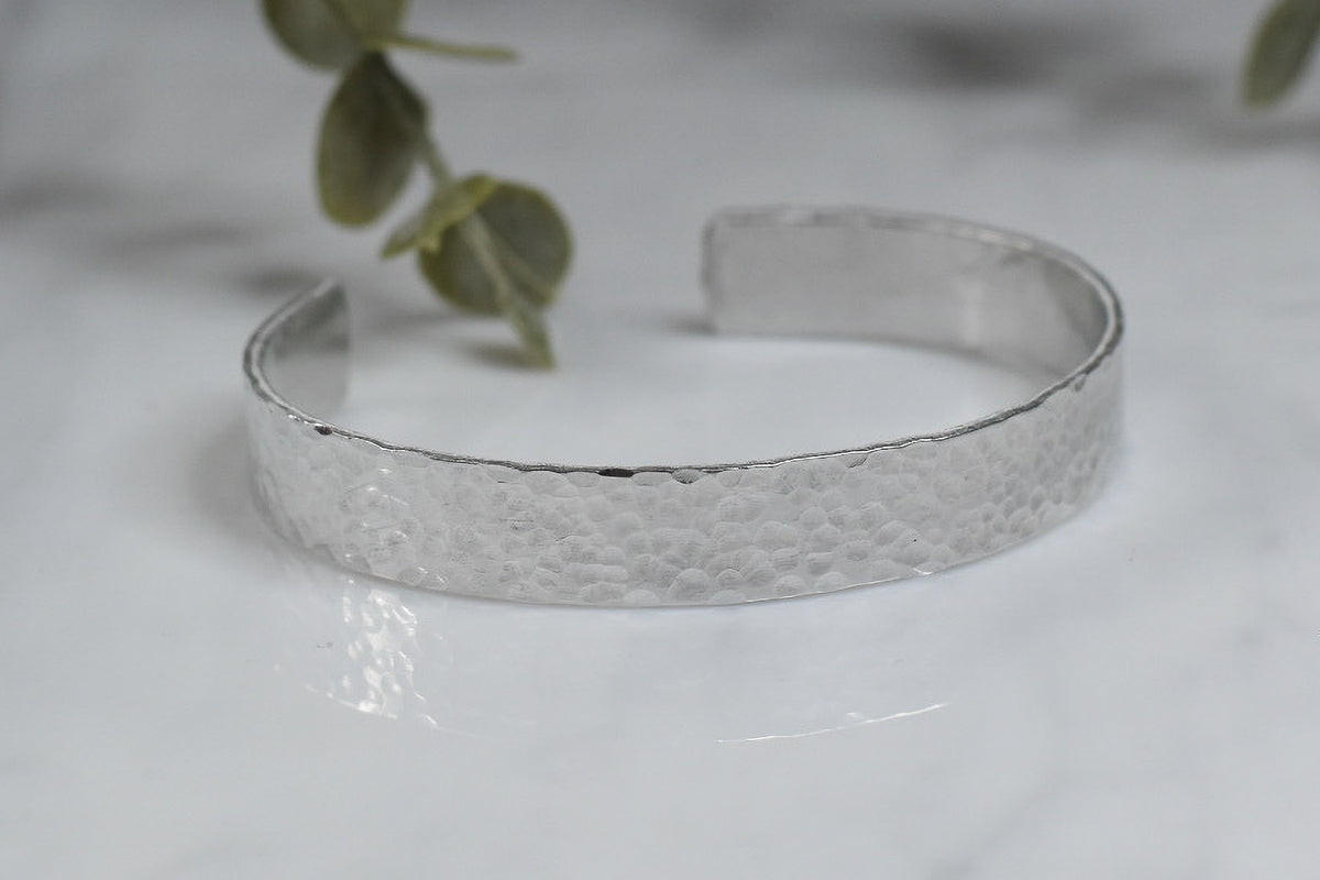 Hammered Bangle chunky